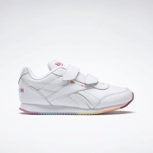 Reebok Royal Classic Jogger 2.0 Turnschuhe Kinder - Weiß/Rot/Orange - DE 297-GMR